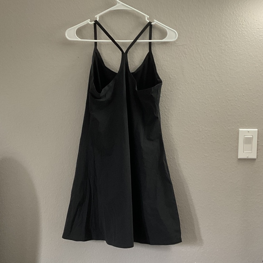 Outdoor voices Black athletic exercise Dress with shorts - Picture 3 of 5